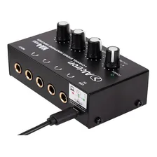 Amplificador Fone 4 Canais Stereo Ha4 Plus Alctron Portatil Foto mini 4
