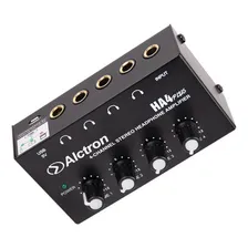 Amplificador Fone 4 Canais Stereo Ha4 Plus Alctron Portatil Foto mini  3