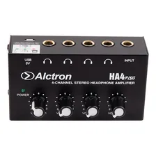 Amplificador Fone 4 Canais Stereo Ha4 Plus Alctron Portatil Foto mini  2