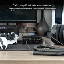 Amplificador Fone Ouvido Fosi Audio Q4 Mini Stereo Gaming DAC Foto mini 4