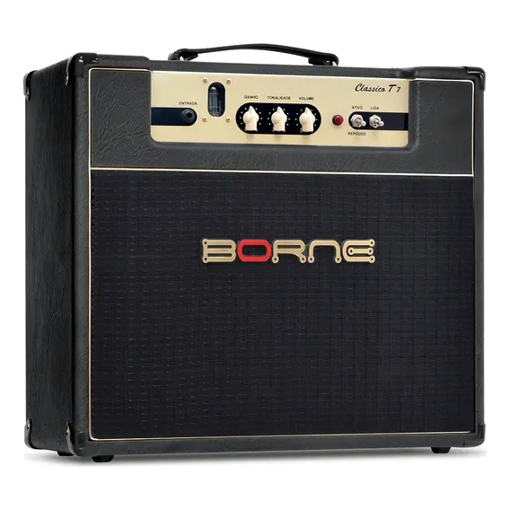 Amplificador Guitarra Valvulado Borne Classico T7 Cor Preto Foto 1