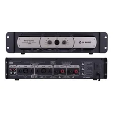 Amplificador Ll Audio 800w Rms 2 Ohms Pro 3200 Classe D Cor Preto Potência De Saída Rms 800 W 110v/220v Foto mini  2