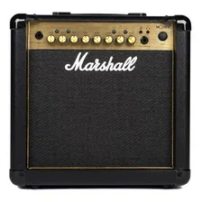 Amplificador Marshall Combo Para Guitarra 15w Mg15gfx Gold Foto mini 1