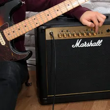 Amplificador Marshall Mg Gold Mg30fx 30w Com Efeitos 1x10 Cor Preto-dourado 110v Foto mini 2