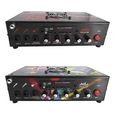 Amplificador Mesa Turbo Dance Bluetooth Usb 300w Rms Trinity Cor PERSONALIZADO Foto mini 4