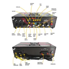 Amplificador Mesa Turbo Dance Bluetooth Usb 300w Rms Trinity Cor PERSONALIZADO Foto mini  3