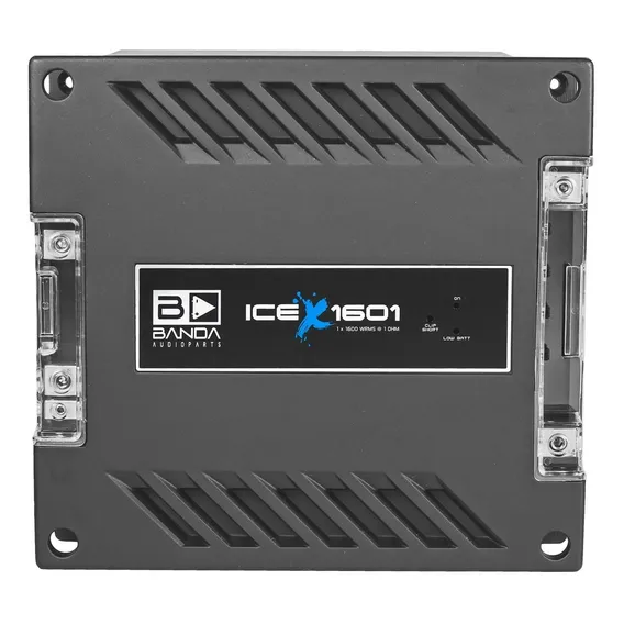 Amplificador Modulo Banda Ice X 1601 1 Canal 1 Ohm 1600 Wrms Foto 1