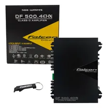 Amplificador Modulo Barra Df500.4 Ehx Falcon 500w 4 Canais Cor Preto Foto mini 4