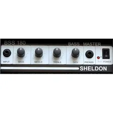 Amplificador Para Baixo Cubo Caixa Sheldon Bss180 18w Rms Cor Preto 110v/220v Foto mini 3