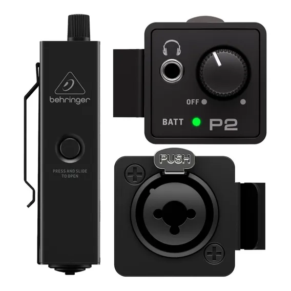 Amplificador Para Fone De Ouvido 1 Saída P2 Behringer P2b Foto 1
