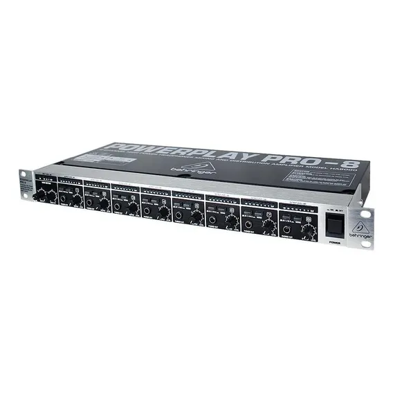 Amplificador Para Fone De Ouvido Powerplay Behringer Ha8000 Foto 1