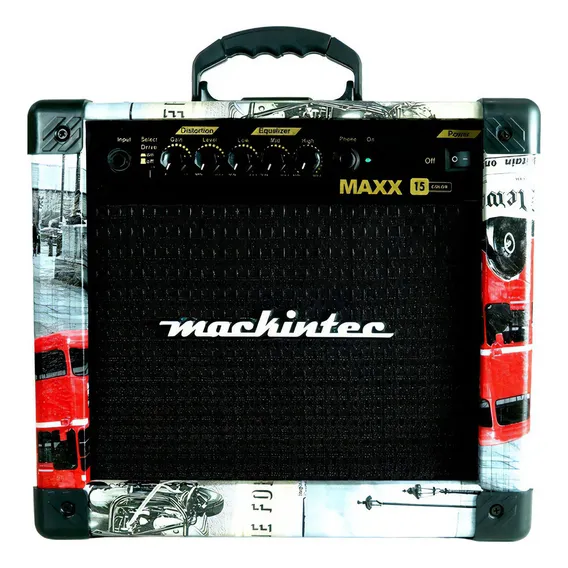 Amplificador Para Guitarra ViolĂŁo Maxx 15 Mackintec Cor Londres 110v/220v Foto 1