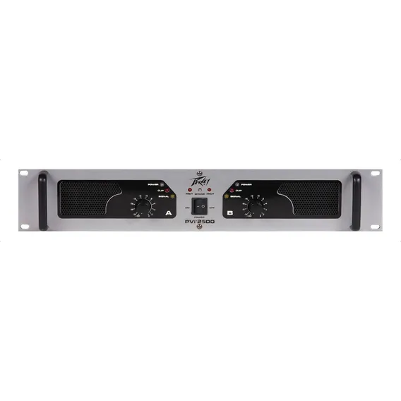 Amplificador Peavey Pvi 2500 - 1900w Rms - 2 Ohms Cor Cinza Potência De Saída Rms 1900 W Foto 1