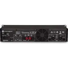 Amplificador Potência Crown Xls 1502 2x775w Rms 2 Ohms 127v Cor Preto Potência de saída RMS 1550 W Foto mini 4