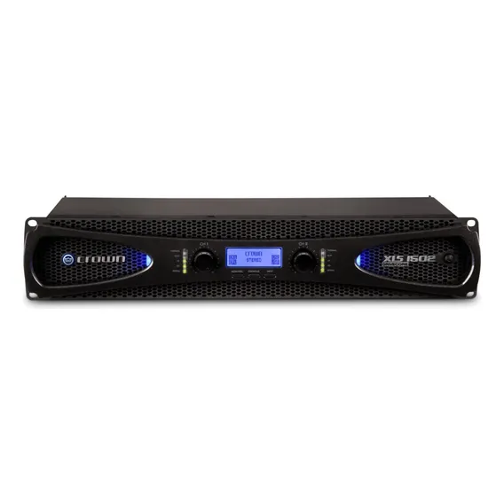 Amplificador Potência Crown Xls 1502 2x775w Rms 2 Ohms 127v Cor Preto Potência de saída RMS 1550 W Foto 1