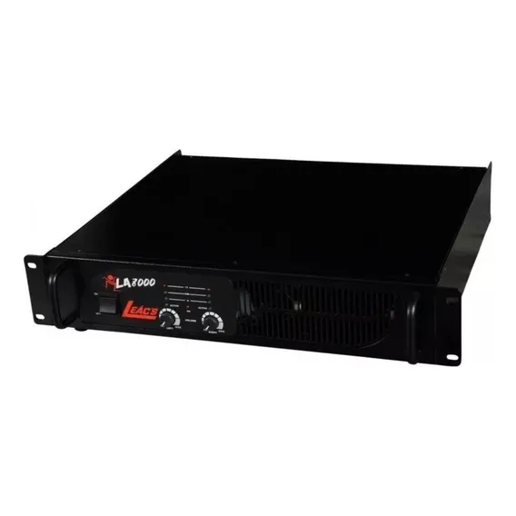 Amplificador Potência Leacs La 8000 1500 Watts Rms Cor Preto Potência De Saída Rms 1500 W 127/220v Foto 1