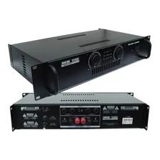 Amplificador Potencia Mark Audio Mk1200 Stereo 200w Rms Foto  mini 1
