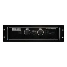 Amplificador PotĂȘncia 400w Mark Ăudio Mk 2400 2canais Bivolt Cor Preto PotĂȘncia de saĂda RMS 400 W Foto mini 1