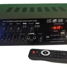 Amplificador/receiver Som Bluetooth Bivolt Mp3 Stereo Foto mini  3