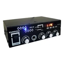 Amplificador Receiver Soundvoice Som Ambiente 60w Bluetooth Foto mini 3