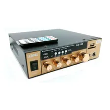 Amplificador Receiver Usb Bluetooth Rádio Fm Som Ambiente Foto  mini 1