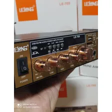 Amplificador Receiver Usb Bluetooth Rádio Fm Som Ambiente Foto mini  2