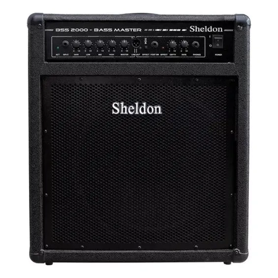 Amplificador Sheldon Bss 2000 Fal 15 Para Contrabaixo 200 W Foto 1