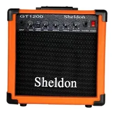 Amplificador Sheldon Gt1200 15w Laranja Foto  mini 1