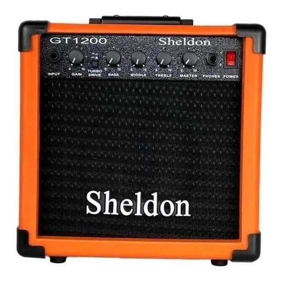 Amplificador Sheldon Gt1200 15w Laranja Foto 1