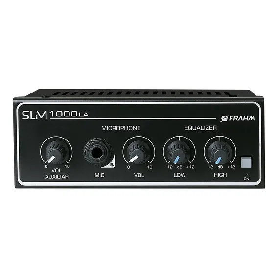Amplificador Som Ambiente Som Ambiente Frahm Slim 1000 La Cor Preto Potência de saída RMS 35 W Foto 1