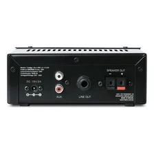 Amplificador Som Ambiente Som Ambiente Frahm Slim 1000 La Cor Preto Potência de saída RMS 35 W Foto mini  3