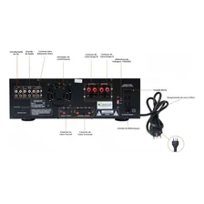 Amplificador Som Ambiente Usb Bluetooth Receiver Rms 600w Foto mini 3
