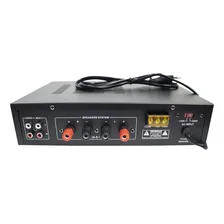 Amplificador Soundvoice Amp120 Residencial Bluetooth/usb/fm Cor Preto 110V/220V Foto mini 2