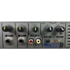 Amplificador Staner Automotivo Max200 Outlet Cor Preto Potência De Saída Rms 200 W Foto mini  3