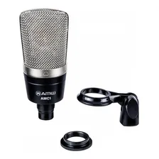 Amw Amc1 Microfone Condensador Profissional Para Estúdio Loja Cor Preto Foto mini 3