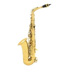 Amw Custom Saxofone Alto Laqueado Eb Mi Bemol Case Foto mini 2