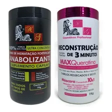 Anabolizante Capilar + Reconstrução 3m Profissional 1kg Foto  mini 1