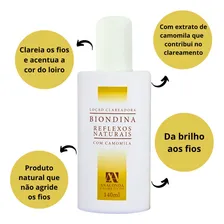 Anaconda Biondina Loção Clareadora Reflexos Naturais 140ml Tom clareador Foto mini  3
