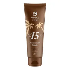 Anasol Loção Bronzeadora Fps 15 - 120 G Bronzeamento Rápido Foto  mini 1