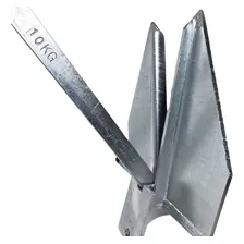 Ancora 10kg Danforth Galvanizada Barco Veleiro Lancha Foto mini 3