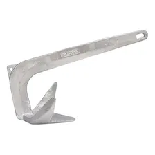 Ancora 5kg Bruce Galvanizada Á Fogo (sem Solda) Lancha Barco Foto mini 2