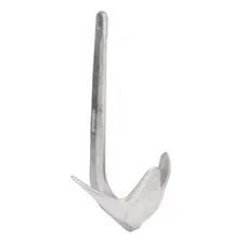 Ancora 5kg Bruce Galvanizada Á Fogo (sem Solda) Lancha Barco Foto mini 4