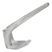 Ancora 5kg Bruce Galvanizada Á Fogo (sem Solda) Lancha Barco Foto mini 1