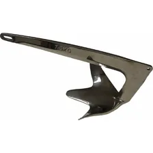 Ancora Bruce Aço Inox 15 Kg Alto Brilho Para Lancha Barco Foto mini  3