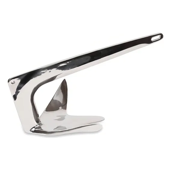 Ancora Bruce Aço Inox 15 Kg Alto Brilho Para Lancha Barco Foto 1
