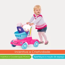 Andador Bebê Infantil Passeio Supermercado Carrinho Boneca Foto mini  3
