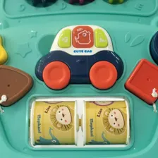 Andador Brinquedo Interativo Bebês Com Som E Atividades Cor Azul Foto mini 3
