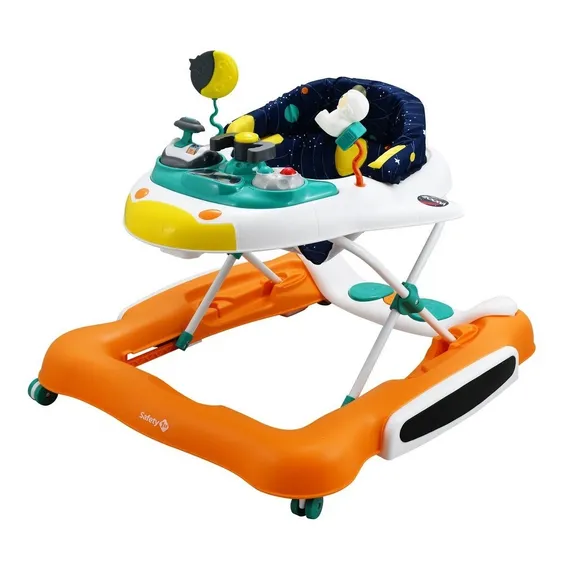 Andador Centro Atividades 3 Em 1 Spacewalker BebĂȘ Safety 1st Cor Laranja Foto 1