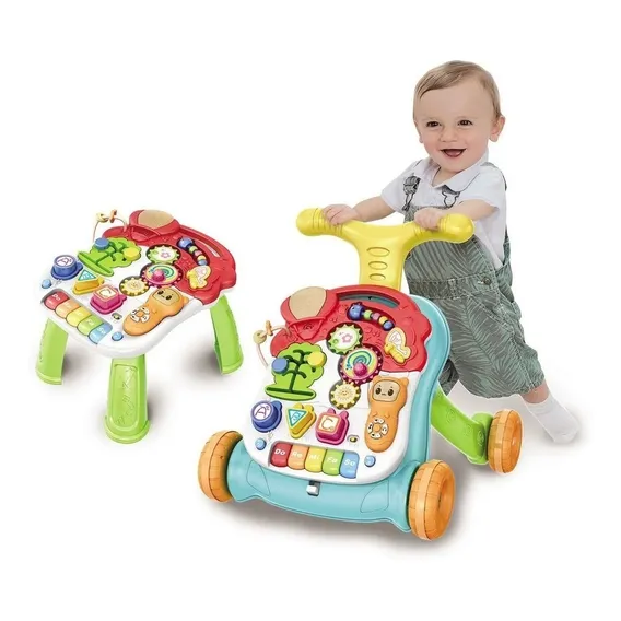 Andador Didático E Mesinha 2 Em 1 Baby Style Foto 1
