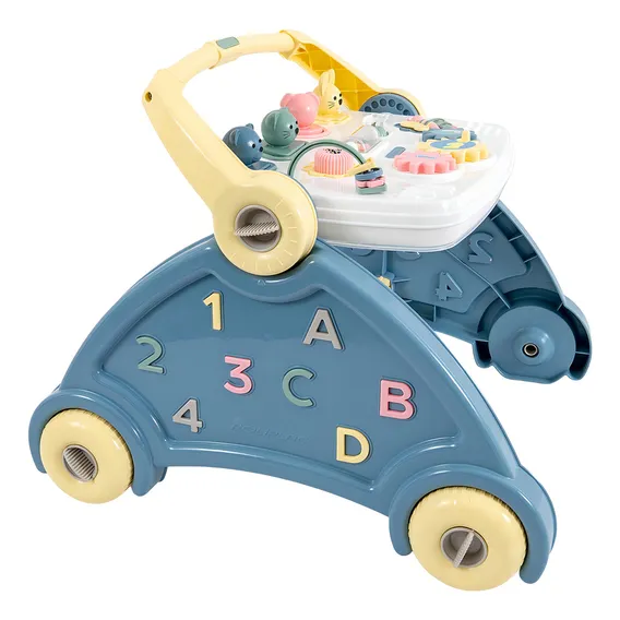 Andador DidĂĄtico Musical Educativo Mesa BebĂȘ Cor Azul Picolor Foto 1
